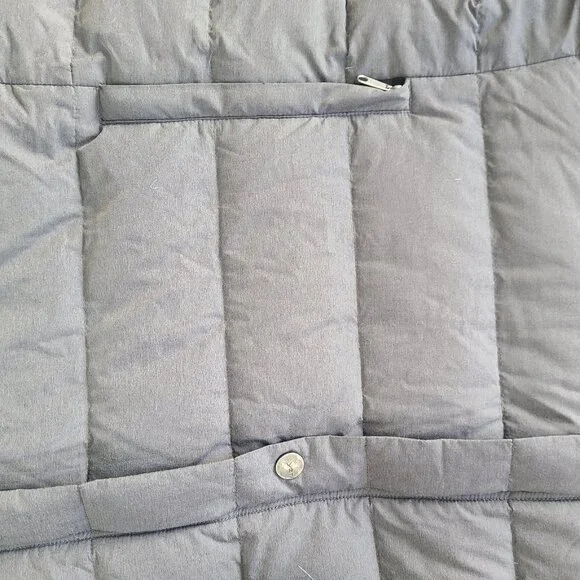 yeti Germany Puffer Down Long Jacket Gray Men's size XL - Picture 9 of 12